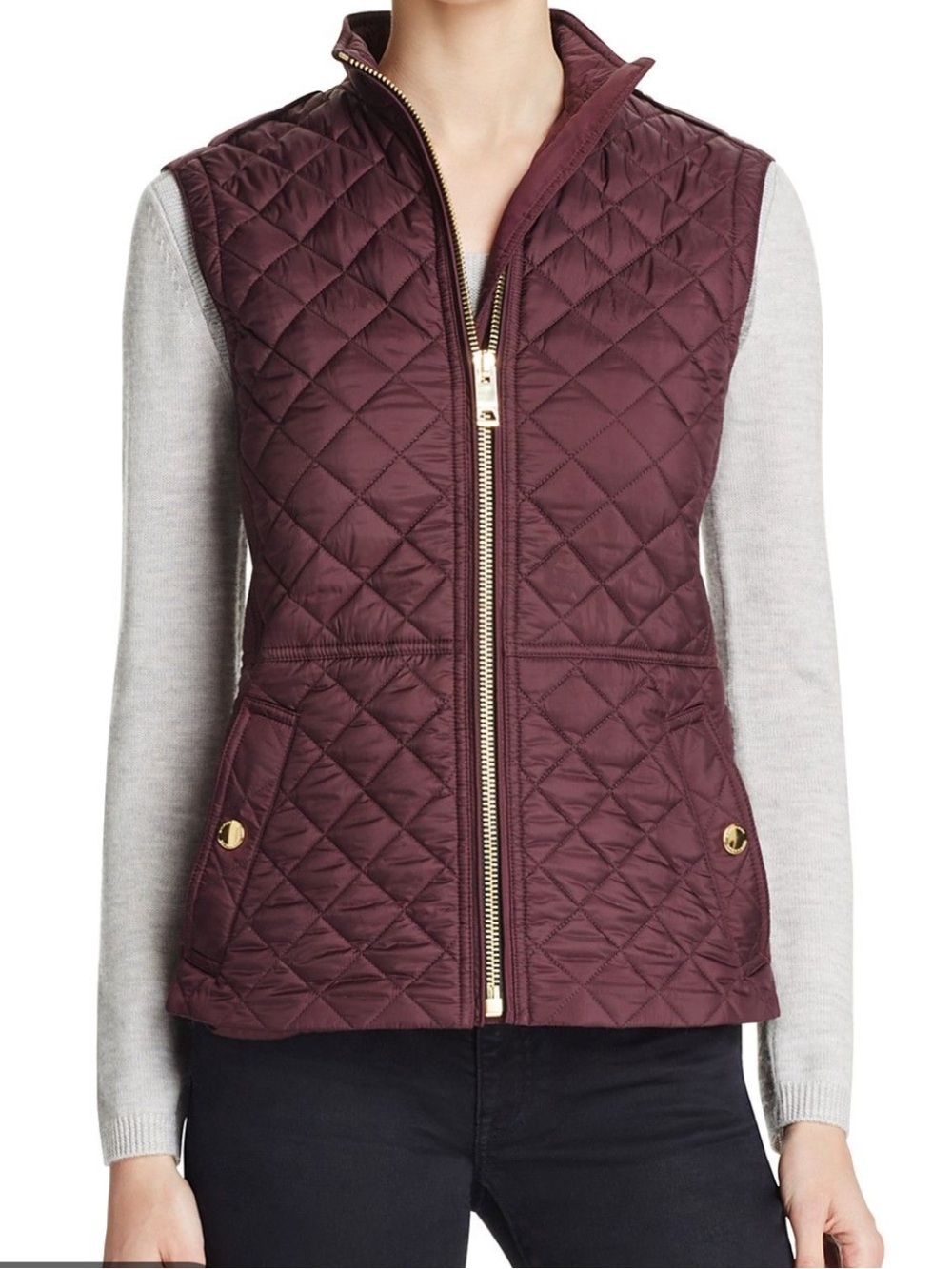 Burberry Plum Vest XS